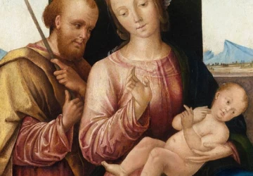 Šventoji šeima. Bernardino di Bosio Zaganelli.