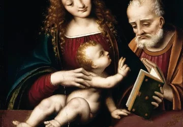 Šventoji šeima. Marco D&apos; Oggiono.