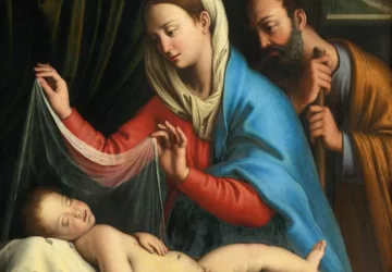 Šventoji šeima. Sassoferrato.