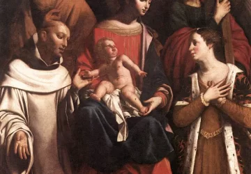 Šventoji šeima su šv. Bruno ir šv. Elzbieta. Guy François.