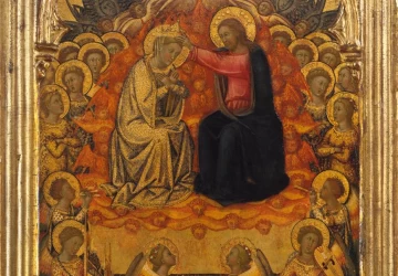 Mergelės karūnavimas. Niccolò di Buonaccorso, apie 1380.