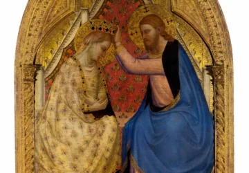Mergelės karūnavimas. Bernardo Daddi, 1340-45.