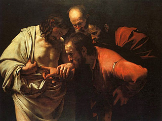Caravaggio, Šv. Tomo nepasitikėjimas (1602)
