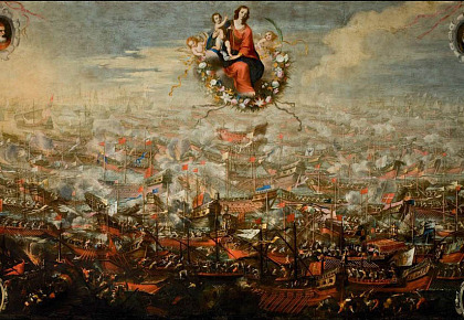 Lepanto jūrų mūšis 1571 m.