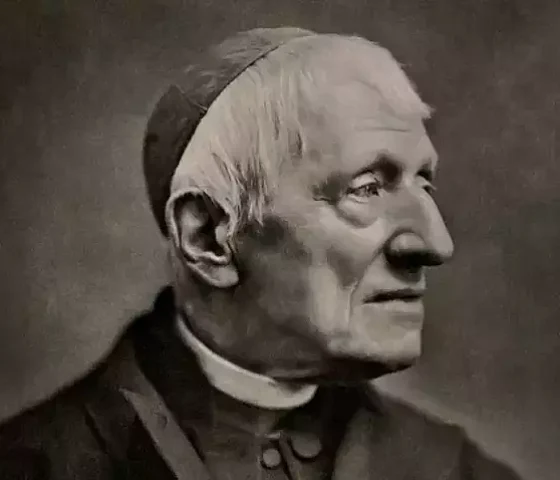 Kardinolas šv. Jonas Henrikas Niumanas (Herbert Rose Barraud, Wikimedia Commons) +