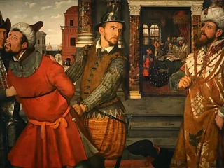 Palyginimas apie nedėkingą tarną. Nežinomas autorius, XVI a. Gemäldegalerie Berlin (wikipedia)
