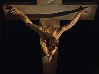 Šv. Jono Kryžiaus Kristus. Salvadoras Dali