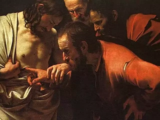 Caravaggio, Šv. Tomo nepasitikėjimas (1602)