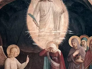 Fra Angelico, Kristaus Prisikėlimas ir moterys prie kapo (1440-1442)