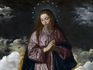 Nekaltasis Prasidėjimas. Diego Velazquez, 1618