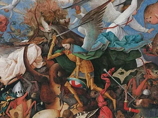 Maištingųjų angelų nuopuolis. Pieteris Brueghelis Vyresnysis, 1562