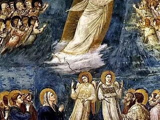 Giotto, Viešpaties Žengimas į dangų