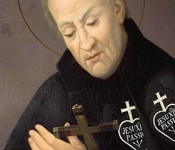 Šv. Pauliaus Kryžiaus paveikslas jo gimtinėje Ovadoje, Italijoje (wikipedia.org)