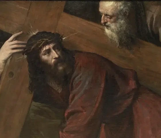 Kristus pakeliui į Kalvariją. Ticianas, apie 1560 m. (Wikimedia Commons)