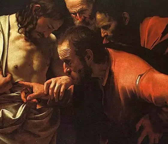 Caravaggio, Šv. Tomo nepasitikėjimas (1602)