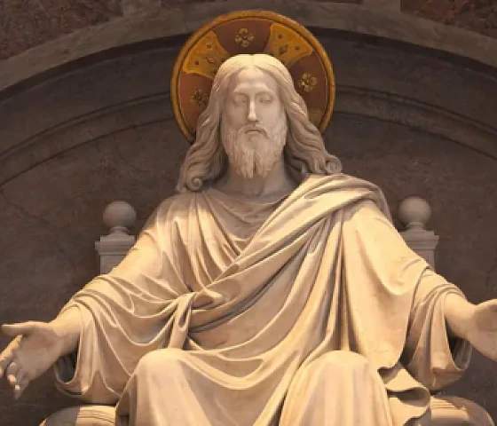 Kristus Karalius. Šv. Petro bazilika Romoje.