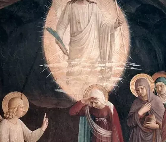 Fra Angelico, Kristaus Prisikėlimas ir moterys prie kapo (1440-1442)