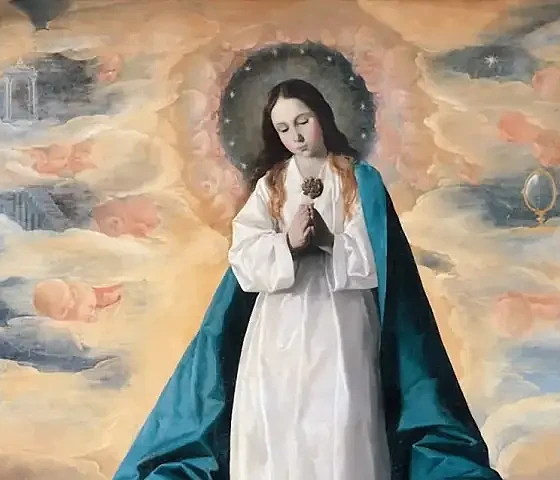 Nekaltasis Prasidėjimas. Francisco de Zurbaran, 1630 (wikimedia.org)