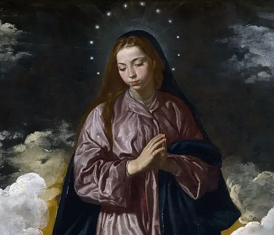 Nekaltasis Prasidėjimas. Diego Velazquez, 1618