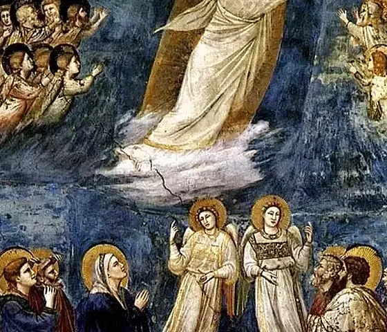 Giotto, Viešpaties Žengimas į dangų