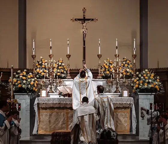 Velykų vigilijos Mišios (OnePeterFive nuotr.)