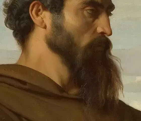 Jaunas katalikų vienuolis (Aleksandras Kabanelis, 1848, wikimedia.org)