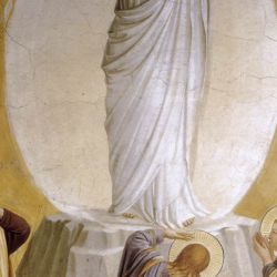 Kristaus atsimainymas (6-a celė). Fra Angelico, 1440-42 m.