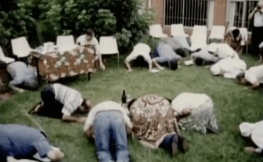 Popiežius Leonas XIV dalyvauja Pačamamos garbinimo rituale  Brazilijoje 1995 m.+