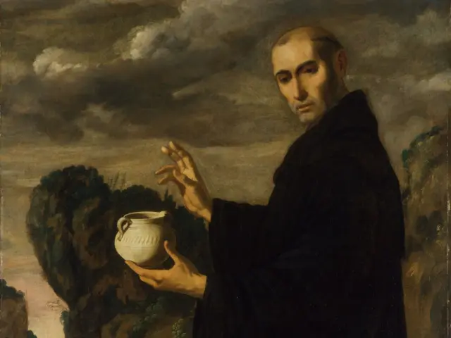 \u0160ventasis Benediktas (1640\u201345) Francisco de Zurbar\u00e1n