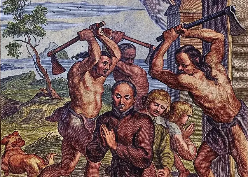 Šv. Izaoko Jogues kankinystė