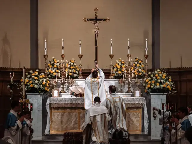 Velyk\u0173 vigilijos Mi\u0161ios (OnePeterFive nuotr.)