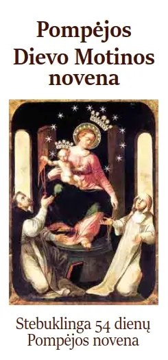 MI Pompejos Dievo Motinos novena
