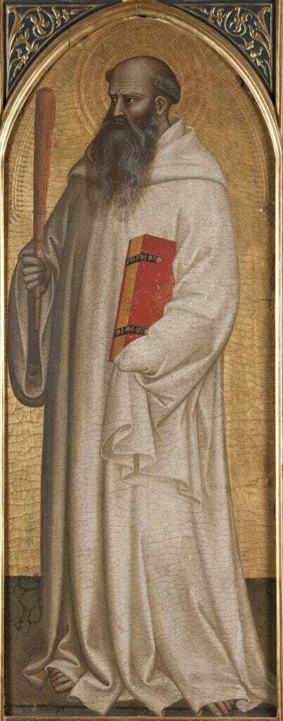 Šv. Benediktas Nursietis autorius Nardo di Cione