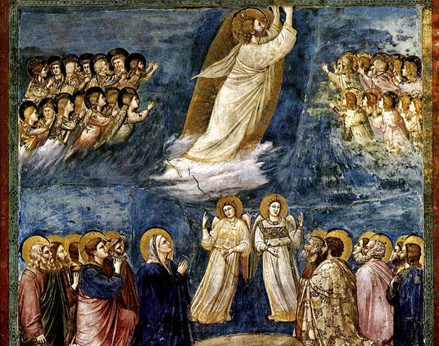 Giotto, Dangun Žengimas (~1305), Paduvos Scrovegni koplyčia