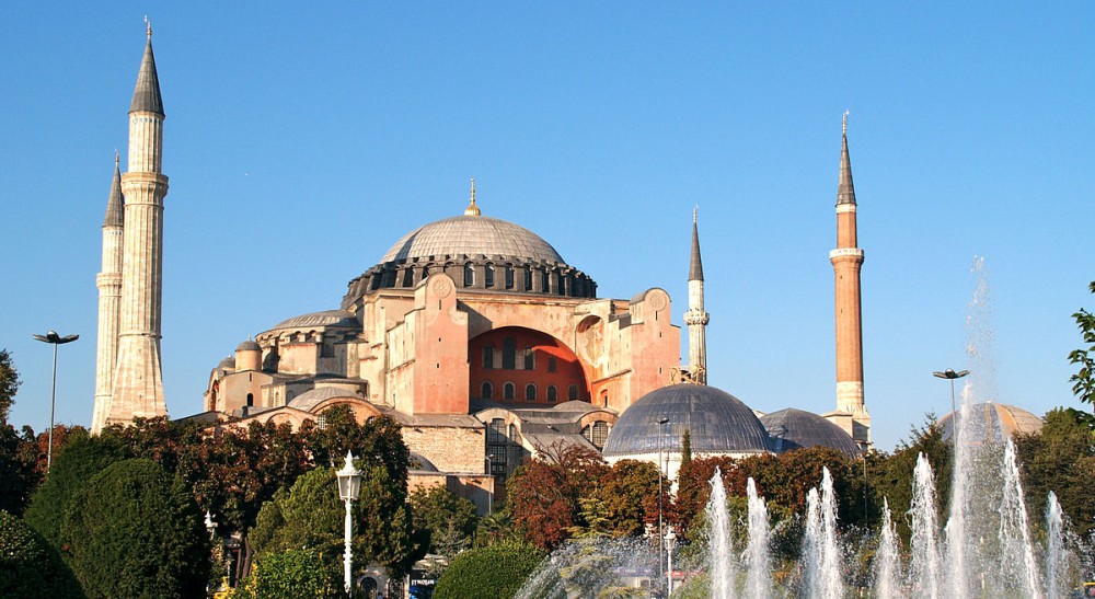 Hagia Sophia soboras. Stambulas, Turkija.