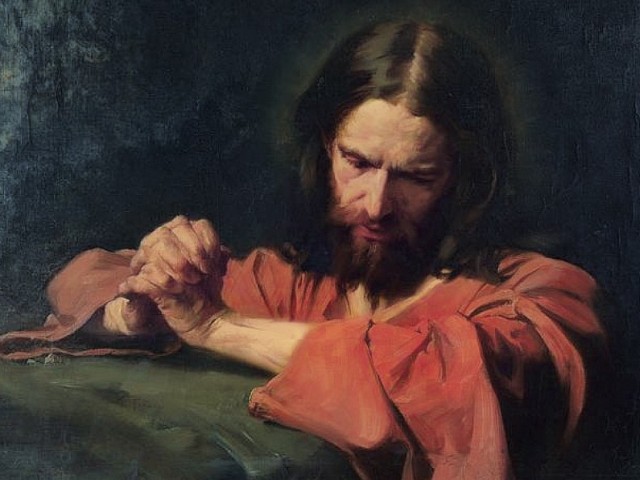 Hermann Clementz, Kristaus malda Getsemanės sode (~1900)
