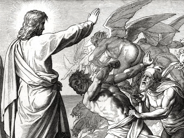 Jėzus išvaro demonus