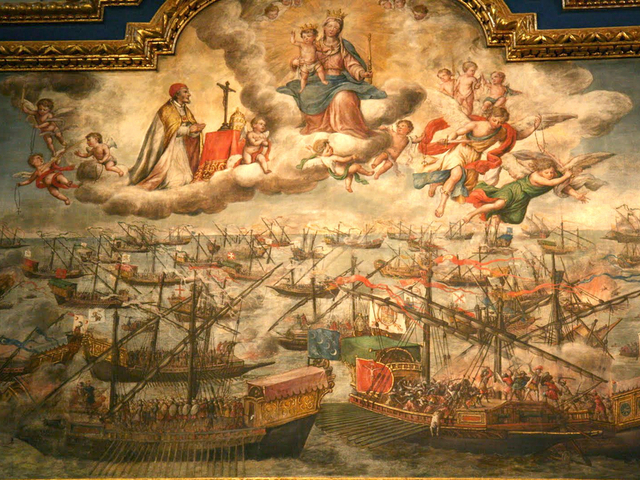 Lepanto jūrų mūšis. Lucas Valdes  (1709-1715)