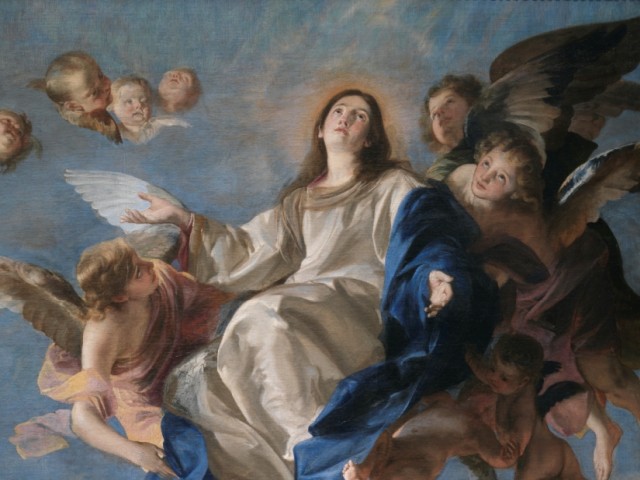 „Nekaltai Pradėtosios ėmimas į Dangų“ (Juan Martin Cabezalero, 1665 m.)