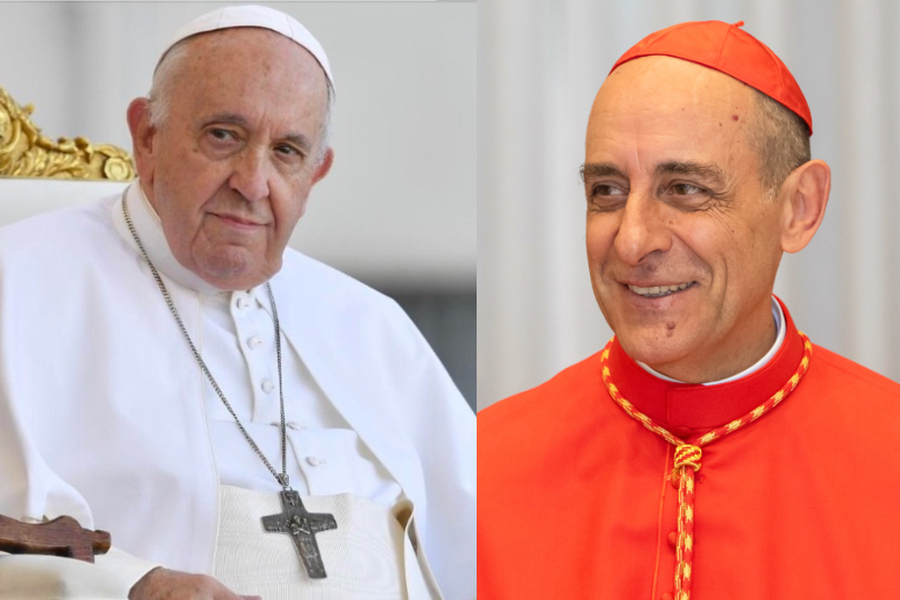Popiežius Pranciškus ir kardinolas Fernandezas