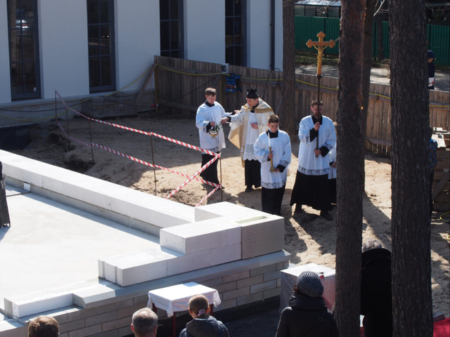Estijoje daugiau nei po šimto metų pertraukos statoma nauja katalikų bažnyčia