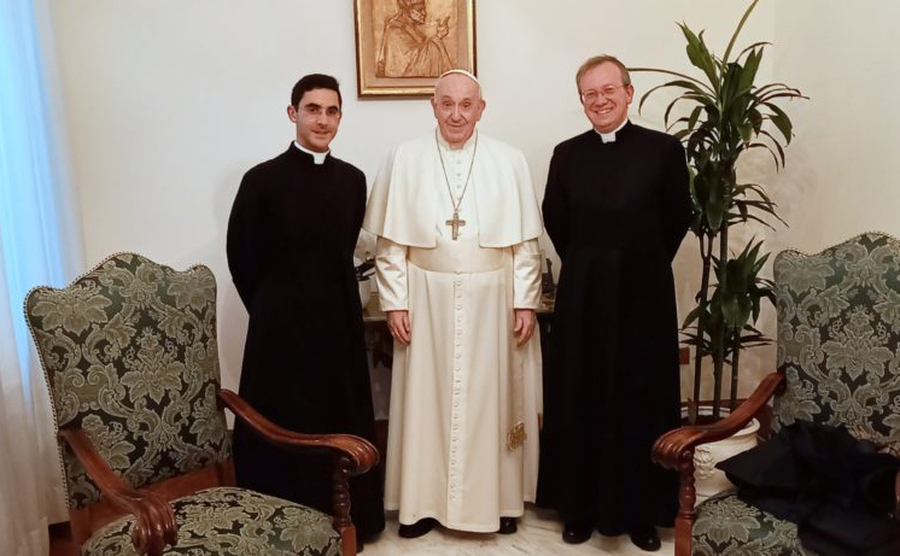 Popiežiaus susitikimas su Šv. Petro brolijos kunigais