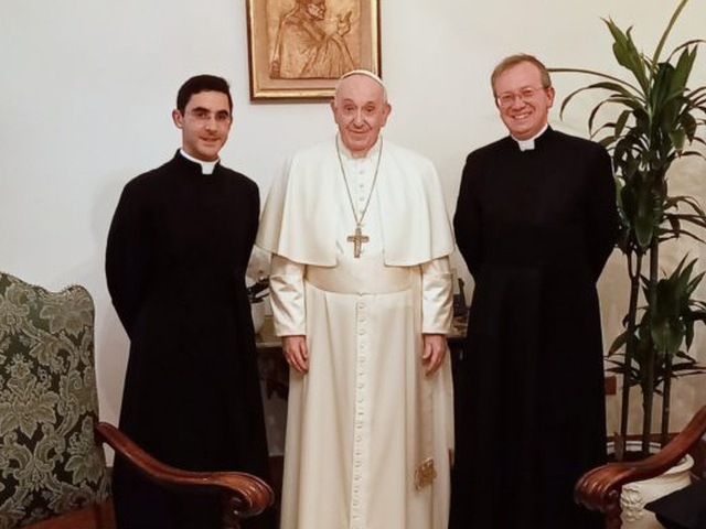 Popiežiaus susitikimas su Šv. Petro brolijos kunigais