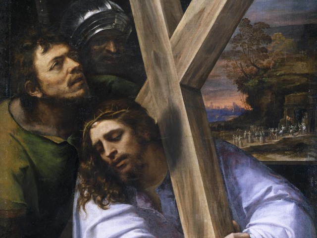 Sebastian del Piombo, Kristus, nešantis kryžių (1513-1514)