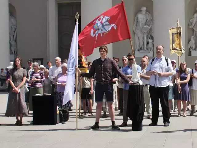 Iniciatyvos „Katalikų Tradicija“ pristatymas Vilniaus knygų mugėje