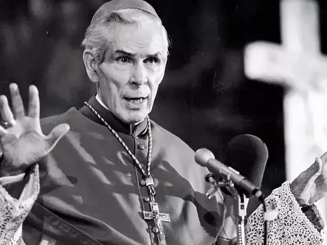 Arkivysk. Fulton J. Sheen