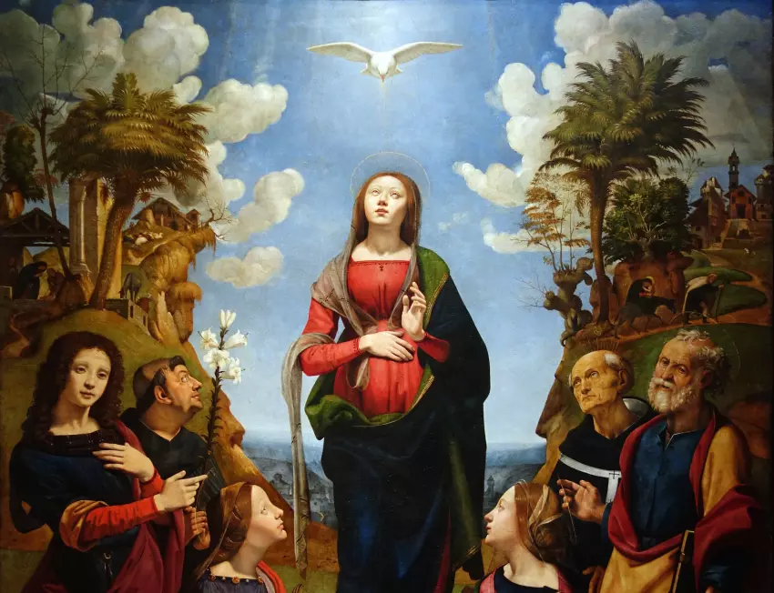 Jėzaus įsikūnijimas (Piero di Cosimo, wikimedia.org)+