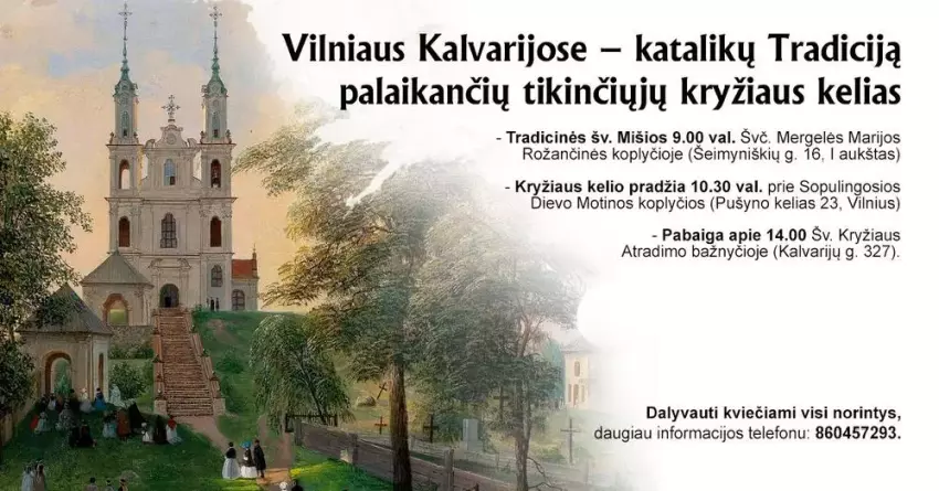 Vilniaus Kalvarijų kryžiaus kelias