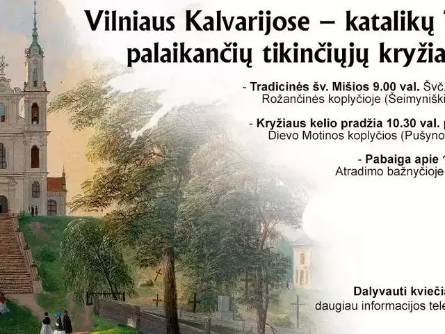 Vilniaus Kalvarij\u0173 kry\u017eiaus kelias