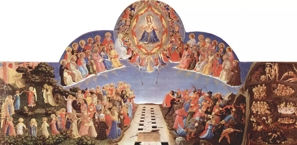 Paskutinis teismas (Fra Angelico, wikipedia.org) +